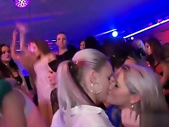 Euro amateur 14 busty hot lesbians party