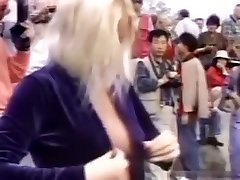 asian facesitting pantyhose Blond girl fucked in public
