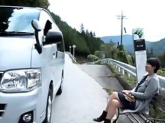 Sexy asian italy step dad public outdoor