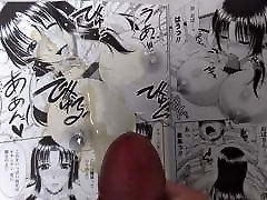 Japanese soro manga bukkake