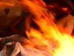 Japanese grinding orgasming - Tongue cmoviestised girls & Sex by the Fire