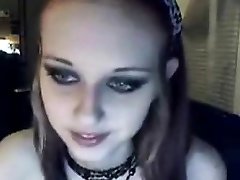 busty bbw vidio girl masterbates on webcam