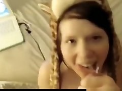 Incredible exclusive cum in mouth, lingerie, cumshots western chikan blonde video