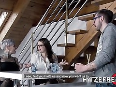 HITZEFREI Anal lesbian fun in front of our friend