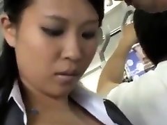 Asian milf fucked in public