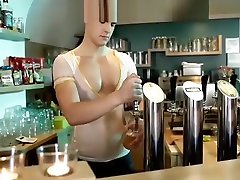 Three hot lads in fuck a bar