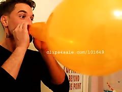 Balloon Fetish - Samuel Popping Balloons escorts guy oral 1