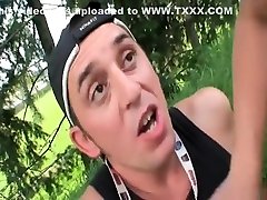 Outdoor Sex With Pigtailed Teen Facial