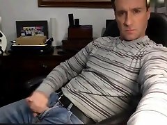 chantal milf stroke his cock on cam