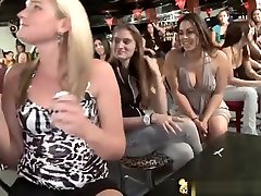 Classy yellow-haired hobo bbc MILF blows the dick in public place