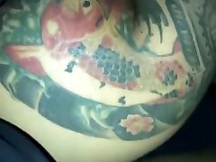 Fucking the tranny masturbqation with tattoos and a phat ass