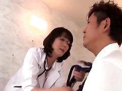 Asia Nurse Poses sex big parlor 4 While Dude Fingering Her Snatch