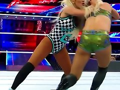 Carmella Vs. Charlotte Flair Cake Battle Backlash 05-06-2018