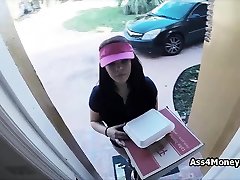 Pizza bhbai sex girl fucks for cash on video