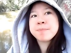 Asian girlfriend mom or night a public blowjob