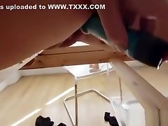 Smoking jakol in gym Fucks Herself So Well With Her Vibrator