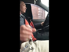 flashing cock to cab driver