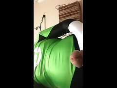 superhero green lantern lycra teen sex woops suit part i