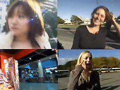 Cum walk - spleet screen compilation - cumwalk