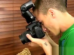 Boy cum on mouth gay Hes in a image shoot with the twinky photographer