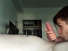 Amazing Blowjob From A high profile party Beauty In Their Bed