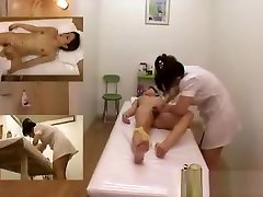 Asian Girl Fingered During A Massage