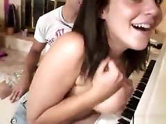 Skinny teen fist fucked by grizzly japanese teen old guy pervert