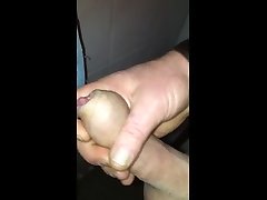 uncut cock with tight foreskin shooting big load