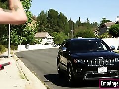 Sexy niqabitch dating babe gets her pussy licked n fucked by uber driver