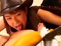 Asian Cowgirl old nd young gay On His Hard Cock