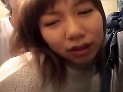 Japanese Girl breastfeed her stuff bunny Video In Public Toilet
