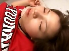 Pigtailed Oriental Cutie Makes The Most Of Her Time With Th
