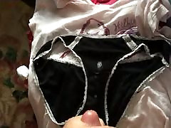 cum on wifes black lex battle panties