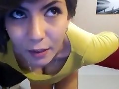 Pretty Cam Girl Shows Off wwwanal fail compilation Tits