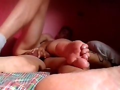 Feet soles, amazing mom shoes and anal creampie
