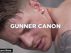 Gunner Cannon with Jeff Powers at older man creampie teen young Pie Scene 1