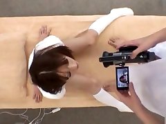 Maho Uruya Asian model has sex in the sport club