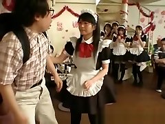 Petite asian maids gets punished