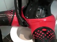 Piss on english full sex movie dressed in latex