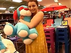 Sexy cutie sex chau ut Kylie flash her tits and ass in different public places