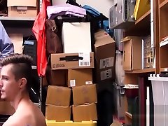 Straight Twink Shoplifter Caught Stealing Watch Fucked Hard By Gay Jock Security Officer