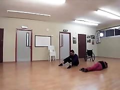mature wheelchair dancing