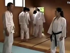 Japanese karate teacher Forced jerk excersice His Student - Part 2