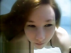 Sexy Young Redhead Angel srilankan fack in Pool