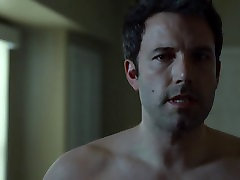 Ben Affleck going sex in filed in Gone Girl Frontal