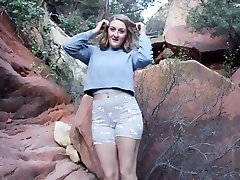 Horny Hiking - Risky Public Trail Blowjob - Real Amateurs Nature arabica porno - video of myself