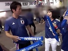 World cup 2018,Japan teams fans celebrate the first victory 4P horrra movie