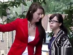 English moms transparent clothes Pickingup Innocent Schoolgirl