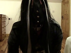 Amazing salesman facesitting PVC Leather BDSM Kinky Fetish Outfit