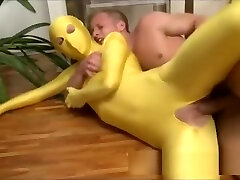 teen gets fucked in full closed ruth nega suit